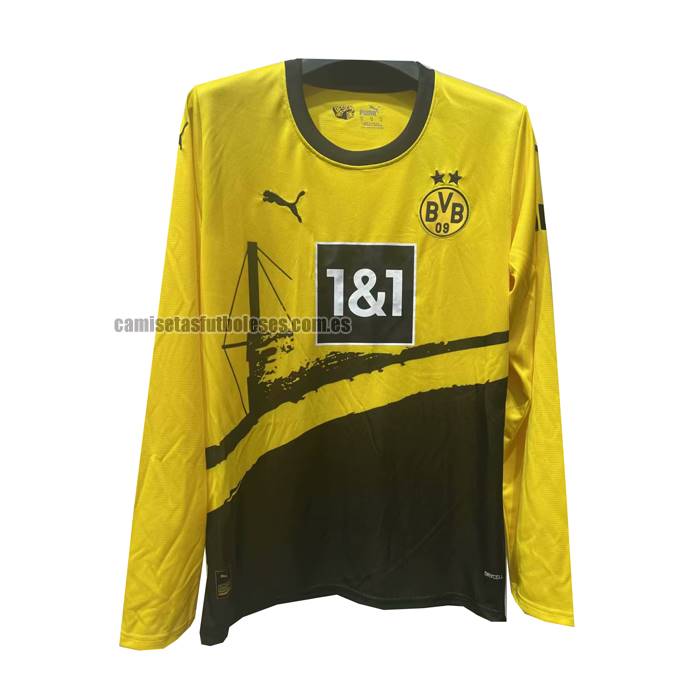 Camiseta Borussia Dortmund Primera Manga Larga 2023 2024